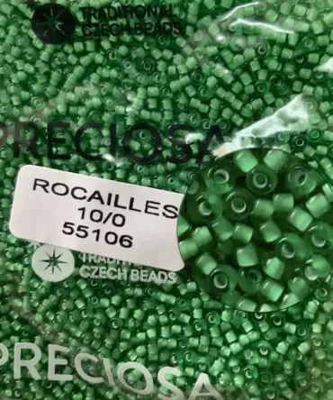 Preciosa Round Seed Beads 55106 10/0 3.5 Oz