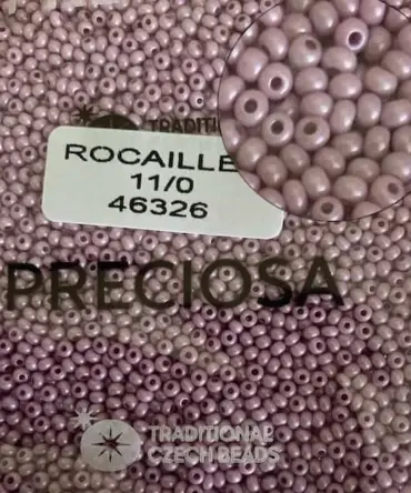 Preciosa Round Seed Beads 46326 11/0  3.5 Oz