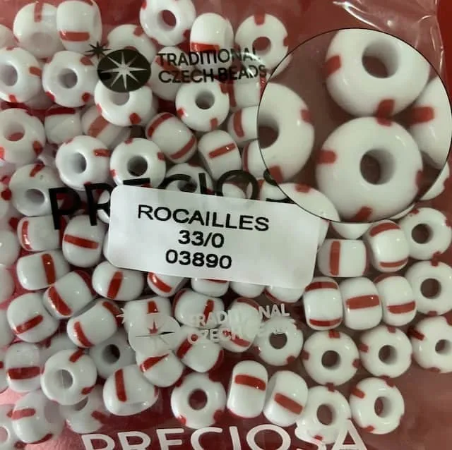 Preciosa Round Seed Beads 03890 33/0 3.5 Oz