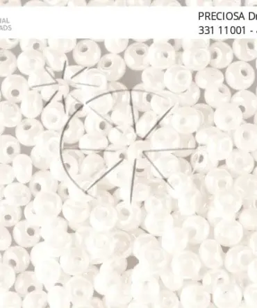Preciosa Drops Beads 46102 5/0 3.5 Oz