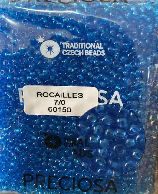 Preciosa Round Seed Beads 60150 7/0 3.5 Oz