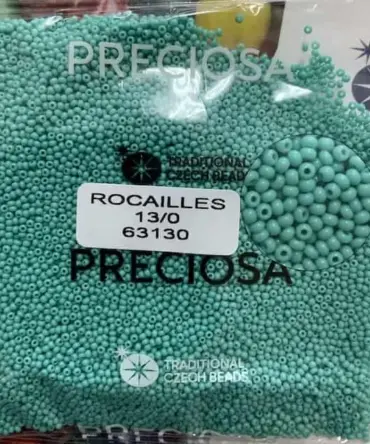 Preciosa Round Seed Beads 63130 13/0 3.5 Oz