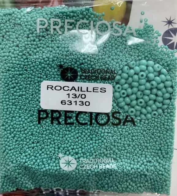 Preciosa Round Seed Beads 63130 13/0 3.5 Oz