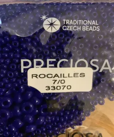 Preciosa Round Seed Beads 33070 7/0 3.5 Oz