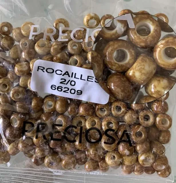 Preciosa Round Seed Beads 66209 2/0 3.5 Oz