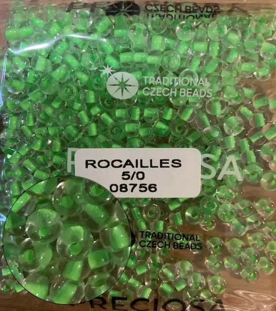 Preciosa Round Seed Beads 08756 5/0 3.5 Oz