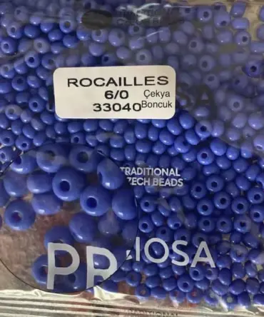 Preciosa Round Seed Beads 33040 6/0 3.5 Oz