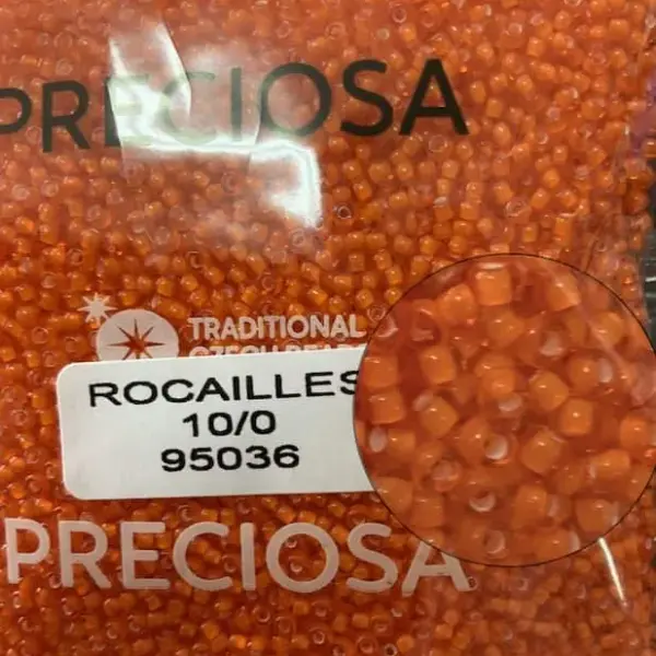 Preciosa Round Seed Beads 95036 10/0 3.5 Oz