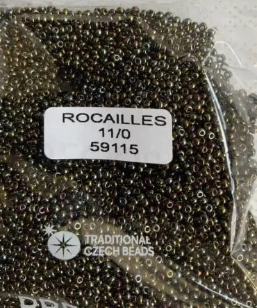 Preciosa Round Seed Beads 59115 11/0 3.5 Oz