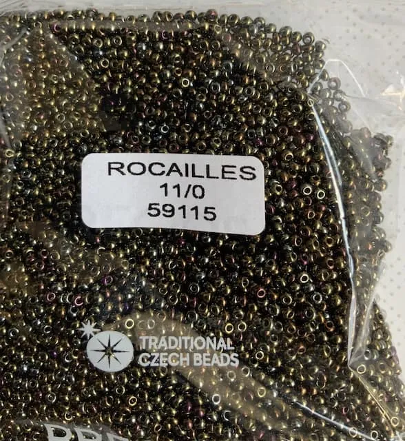 Preciosa Round Seed Beads 59115 11/0 3.5 Oz
