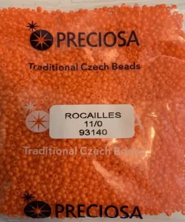 Preciosa Round Seed Beads 93140 11/0 3.5 Oz