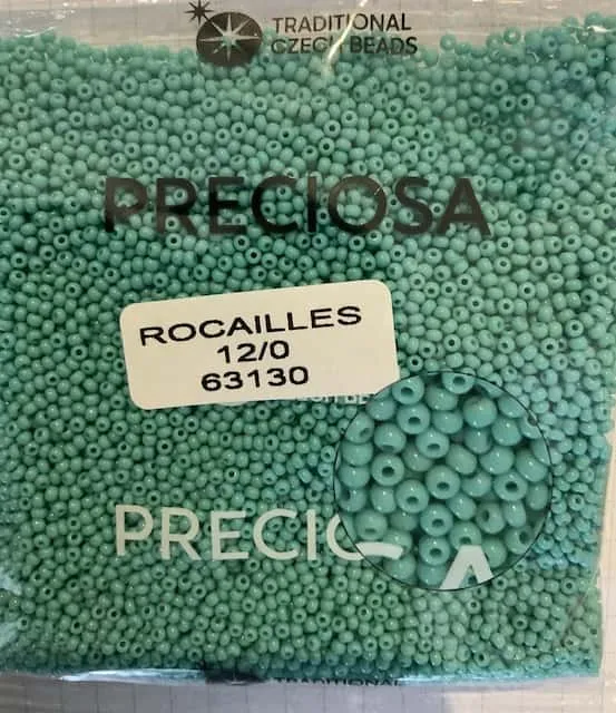 Preciosa Round Seed Beads 63130 12/0 3.5 Oz