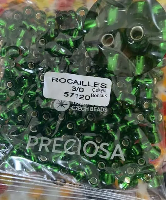 Preciosa Round Seed Beads 57120 3/0 3.5 Oz