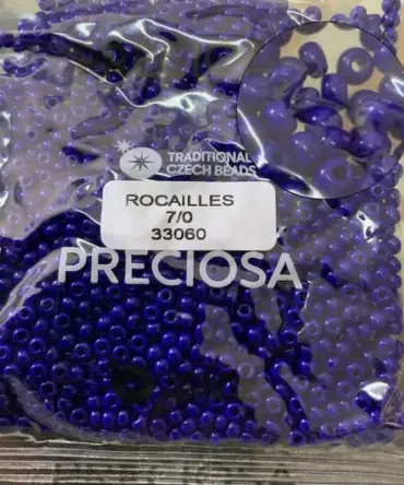 Preciosa Round Seed Beads 33060 7/0 3.5 Oz