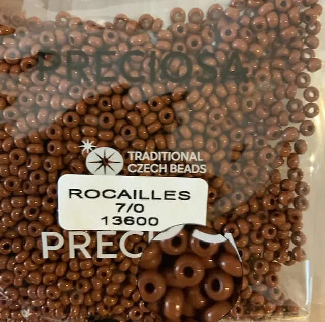 Preciosa Round Seed Beads 13600 7/0 3.5 Oz