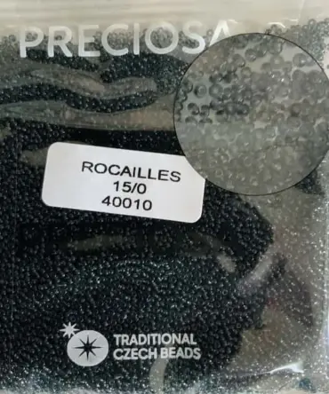Preciosa Round Seed Beads 40010 15/0 3.5 Oz