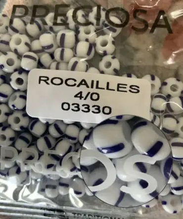 Preciosa Round Seed Beads 03330 4/0 3.5 Oz