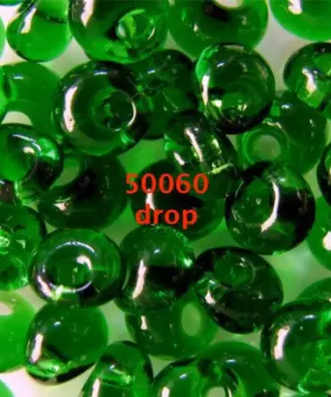 Preciosa Drops Beads 50060 8/0 3.5 Oz