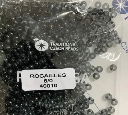 Preciosa Round Seed Beads 40010 6/0 3.5 Oz