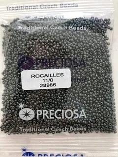Preciosa Round Seed Beads 28986 11/0 3.5 Oz