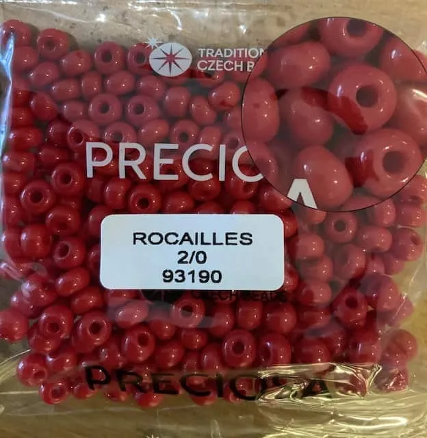Preciosa Round Seed Beads 93190 2/0 3.5 Oz