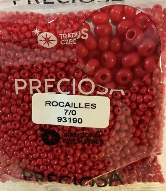 Preciosa Round Seed Beads 93190 7/0 3.5 Oz