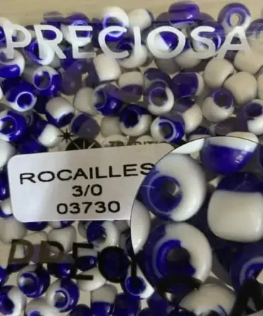 Preciosa Round Seed Beads 03730 3/0 3.5 Oz