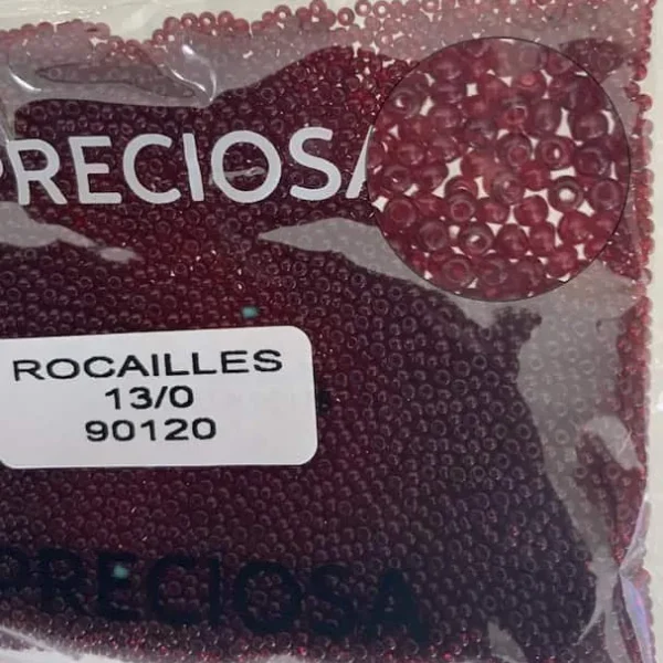 Preciosa Round Seed Beads 90120 13/0 3.5 Oz
