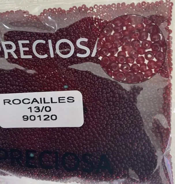 Preciosa Round Seed Beads 90120 13/0 3.5 Oz