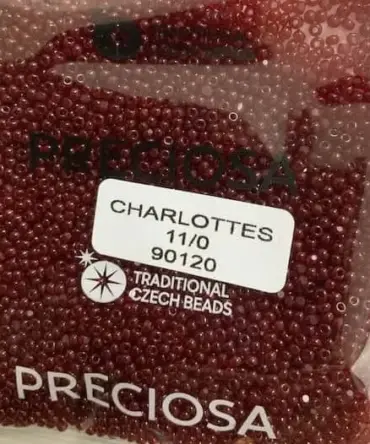Preciosa Charlotte Seed Beads 90120 11/0 3.5 Oz