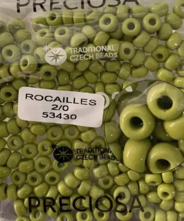 Preciosa Round Seed Beads 53430 2/0 3.5 Oz