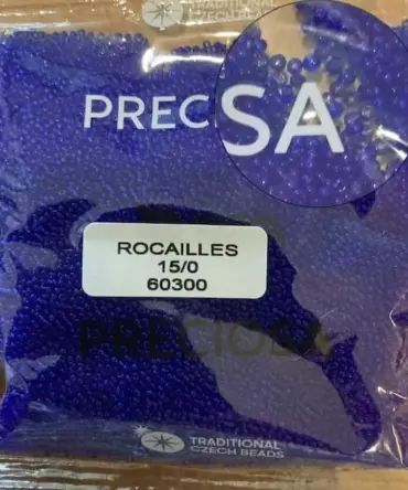 Preciosa Round Seed Beads 60300 15/0 3.5 Oz