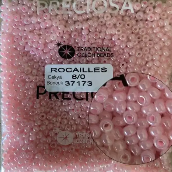 Preciosa Round Seed Beads 37173 8/0 3.5 Oz