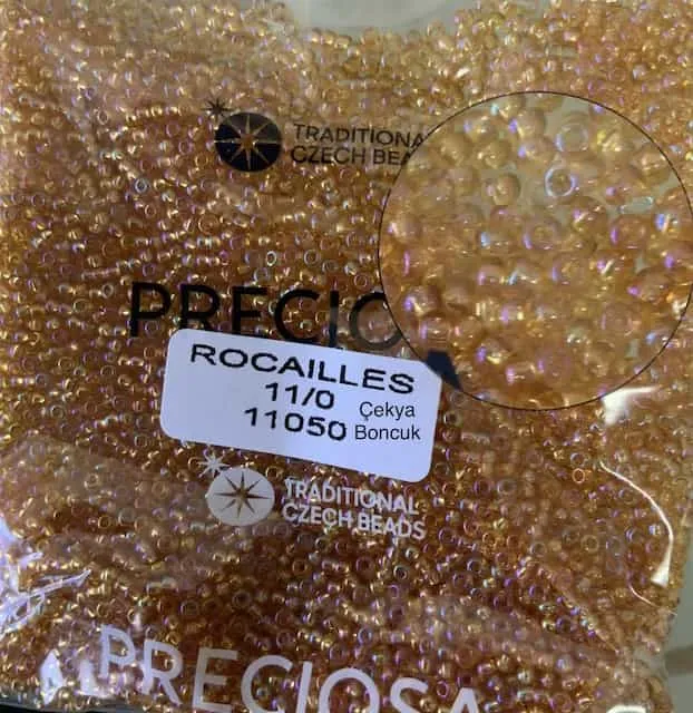 Preciosa Round Seed Beads 11050 11/0 3.5 Oz