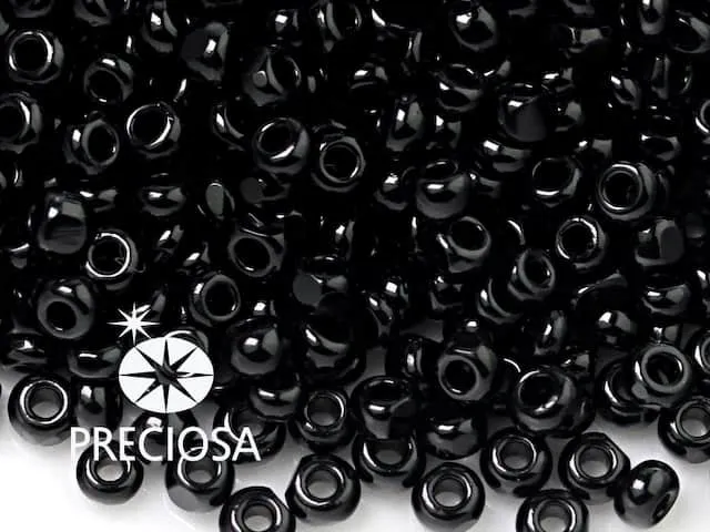 Preciosa Round Seed Beads 23980 4/0 3.5 Oz
