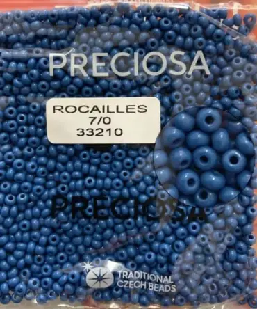 Preciosa Round Seed Beads 33210 7/0 3.5 Oz