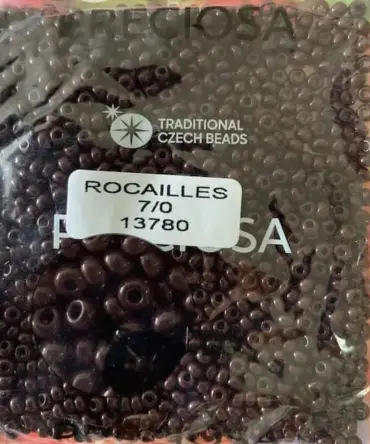 Preciosa Round Seed Beads 13780 7/0 3.5 Oz