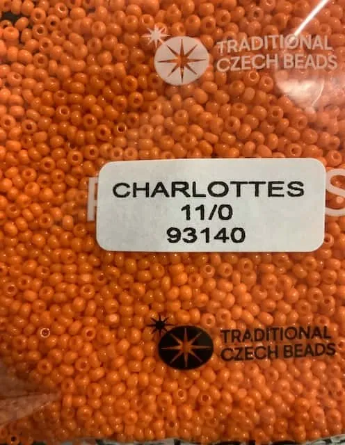 Preciosa Charlotte Seed Beads 93140 11/0 3.5 Oz