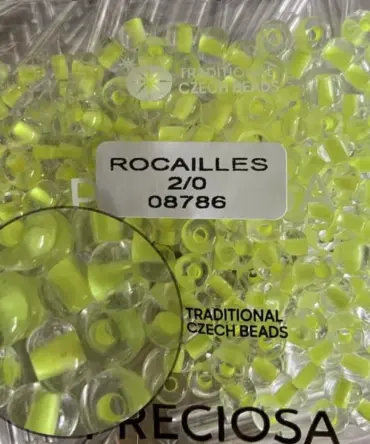 Preciosa Round Seed Beads 08786 2/0 3.5 Oz