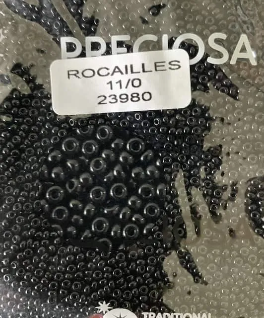 Preciosa Round Seed Beads 23980 11/0 3.5 Oz