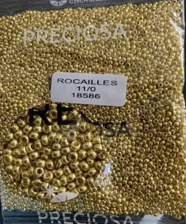 Preciosa Round Seed Beads 18586 11/0 3.5 Oz