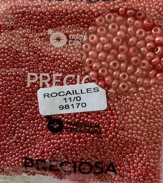 Preciosa Round Seed Beads 98170 11/0 3.5 Oz