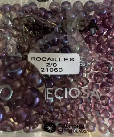 Preciosa Round Seed Beads 21060 2/0 3.5 Oz