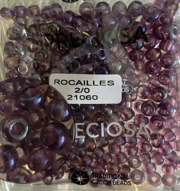Preciosa Round Seed Beads 21060 2/0 3.5 Oz