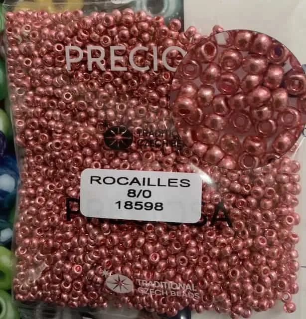 Preciosa Round Seed Beads 18598 8/0 3.5 Oz Bright