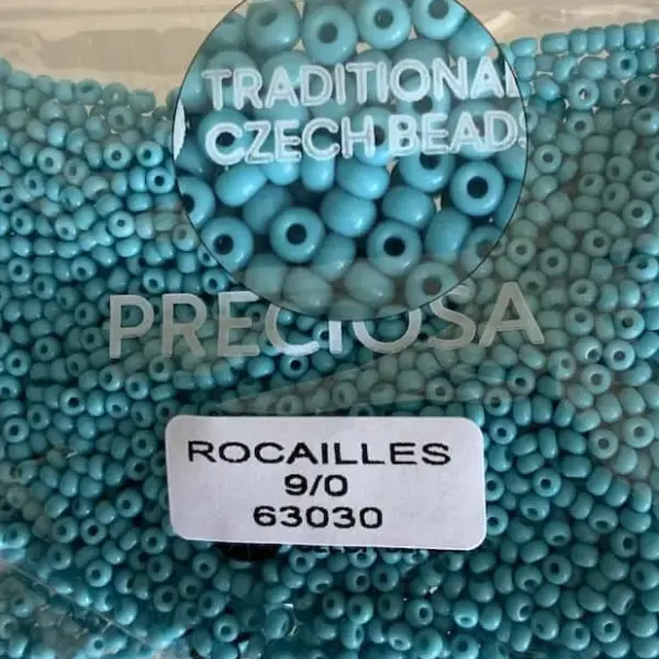 Preciosa Round Seed Beads 63030 9/0  3.5 Oz