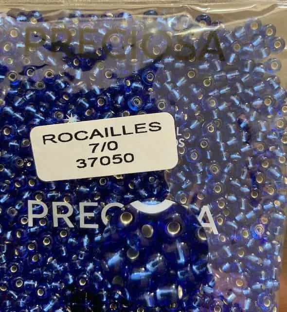 Preciosa Round Seed Beads 37050 7/0 3.5 Oz