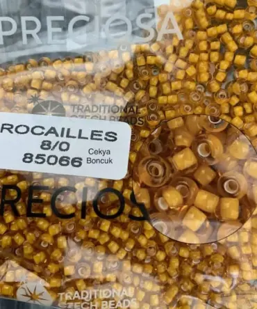 Preciosa Round Seed Beads 85066 8/0 3.5 Oz