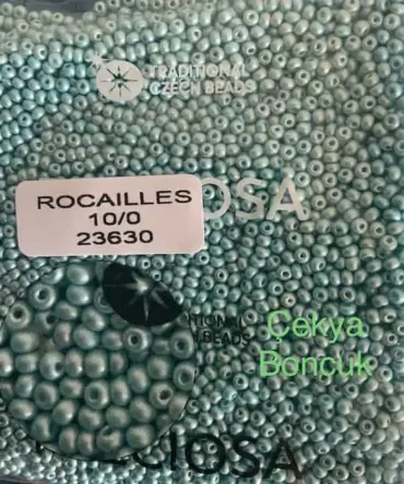 Preciosa Round Seed Beads 23630 10/0 3.5 Oz
