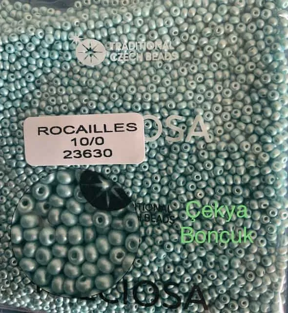 Preciosa Round Seed Beads 23630 10/0 3.5 Oz